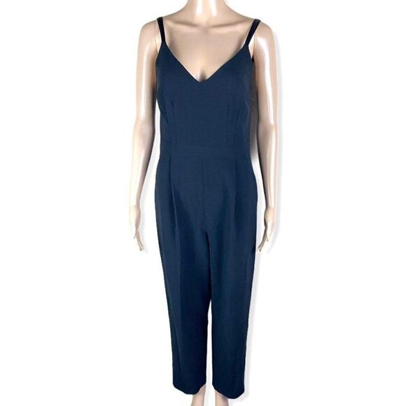French Connection Pants - French Connection WHISPER STRAPPY JUMPSUIT- size 4